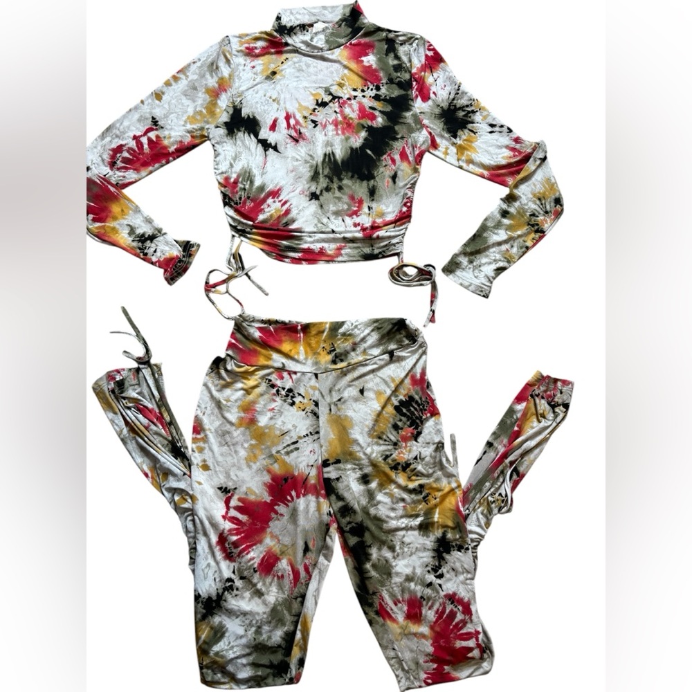 Two piece tye dye set